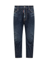 Tapered Blue Used Jeans by Dsquared2 - Collezione Happy Birthday | Lidia Shopping