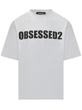 T-shirt Bianca Obsessed2 di Dsquared2 - Abbigliamento Uomo | Lidia Shopping