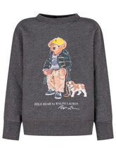 Ralph Lauren Kids Sweatshirt with Bear - Collezione Happy Birthday | Lidia Shopping