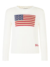 Polo Ralph Lauren Kids Sweater with American Flag - Collezione Happy Birthday | Lidia Shopping