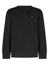 Ralph Lauren Kids Black Sweatshirt with Pink Logo - Collezione Happy Birthday | Lidia Shopping