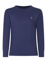 Polo Ralph Lauren Kids Blue Logo Top - Collezione Happy Birthday | Lidia Shopping