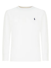 Polo Ralph Lauren Kids White Logo Top - Collezione Happy Birthday | Lidia Shopping