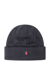 Polo Ralph Lauren Black Knitted Hat - Collezione Happy Birthday | Lidia Shopping