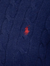 Ralph Lauren Maglia Treccia Blu - Abbigliamento Donna | Lidia Shopping