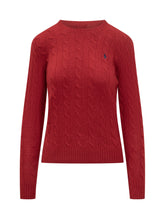 Ralph Lauren Maglia Treccia Rossa - Abbigliamento Donna | Lidia Shopping