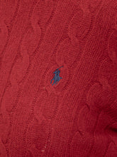 Ralph Lauren Maglia Treccia Rossa - Abbigliamento Donna | Lidia Shopping