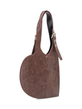 Coperni Borsa Belt Heart Tote in Pelle Marrone - Borse A Mano Donna | Lidia Shopping