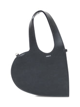 Coperni Borsa Mini Heart Tote in Pelle Nera - Borse A Spalla Donna | Lidia Shopping