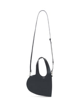 Coperni Borsa Mini Heart Tote in Pelle Nera - Borse A Spalla Donna | Lidia Shopping