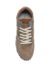 Philippe Model Tropez Haute Low in Camoscio Marrone e Grigio - Collezione Happy Birthday | Lidia Shopping