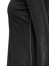 Black Turtleneck with Lurex Collar PURO TATTO - Collezione Happy Birthday | Lidia Shopping