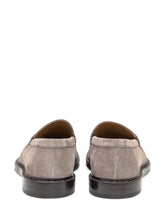 Doucal's Mocassino in Suede Grigio con Mascherina - Collezione Happy Birthday | Lidia Shopping