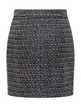 Emporio Armani Minigonna in Tweed Grigio - Abbigliamento Donna | Lidia Shopping