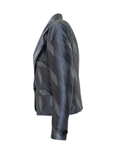 Giacca Emporio Armani in Jacquard Blu - Abbigliamento Donna | Lidia Shopping