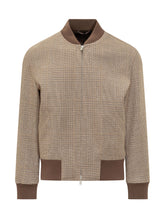 Bomber Principe di Galles Lardini - Abbigliamento Uomo | Lidia Shopping
