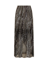 Pierre-Louis Mascia Metallic Pleated Skirt - Collezione Happy Birthday | Lidia Shopping