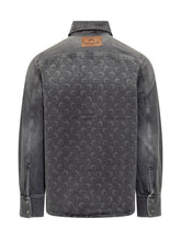 Marine Serre Grey Denim Shirt with Moon Pattern - Black Friday – ENG | Lidia Shopping