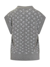 Gilet con Moon Print e Scollo a V di Marine Serre - Abbigliamento Uomo | Lidia Shopping