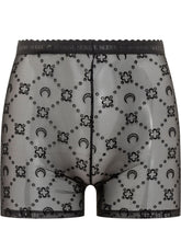 Marine Serre Shorts in Tulle con Ricami Logo - Abbigliamento Donna | Lidia Shopping