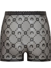 Marine Serre Shorts in Tulle con Ricami Logo - Abbigliamento Donna | Lidia Shopping