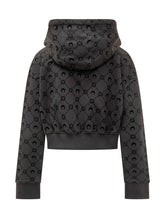 Felpa Marine Serre Logo Zipped Hoodie - Abbigliamento Donna | Lidia Shopping
