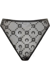 Marine Serre Slip in Tulle con Ricami Logo - Abbigliamento Donna | Lidia Shopping
