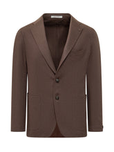 Tagliatore Brown Wool Blazer - Collezione Happy Birthday | Lidia Shopping