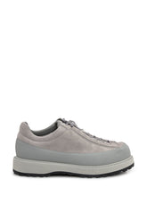 Stone Island Grey Suede Sneakers with Reinforced Sole - Collezione Happy Birthday | Lidia Shopping