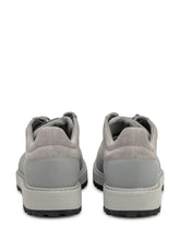 Stone Island Grey Suede Sneakers with Reinforced Sole - Collezione Happy Birthday | Lidia Shopping