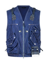 Stone Island Gilet in Denim Blu - Abbigliamento Uomo | Lidia Shopping