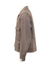 Giacca Santaniello Marrone con Tasche Frontali - Abbigliamento Uomo | Lidia Shopping