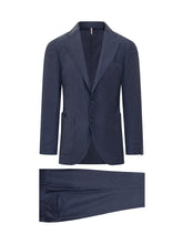 Santaniello Abito Blu Microfantasia - Abbigliamento Uomo | Lidia Shopping