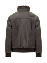 MooRER Giacca in Pelle con Collo in Shearling - Abbigliamento Uomo | Lidia Shopping