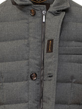 MooRer Grey Quilted Wool Jacket - Collezione Happy Birthday | Lidia Shopping