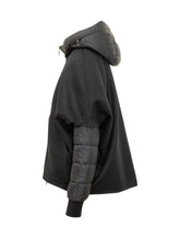 MooRER Pegaso Black Wool and Nylon Jacket - Collezione Happy Birthday | Lidia Shopping