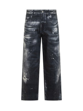 Emporio Armani Wide-Leg Distressed Jeans - Collezione Happy Birthday | Lidia Shopping