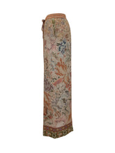 Pantaloni ampi in seta stile tapestry Pierre-Louis Mascia - Abbigliamento Donna | Lidia Shopping