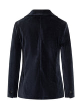 Circolo Giacca in Velluto Blu - Abbigliamento Donna | Lidia Shopping