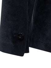 Circolo Giacca in Velluto Blu - Abbigliamento Donna | Lidia Shopping