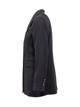 Circolo Pinstripe Double-Breasted Blazer - Circolo | Lidia Shopping