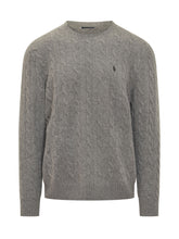 Polo Ralph Lauren Maglione Grigio Treccia - Abbigliamento Uomo | Lidia Shopping
