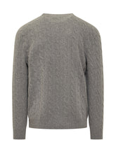 Polo Ralph Lauren Maglione Grigio Treccia - Abbigliamento Uomo | Lidia Shopping