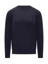Polo Ralph Lauren Maglione Blu in Lana Vergine - Abbigliamento Uomo | Lidia Shopping