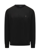 Polo Ralph Lauren Maglione Nero in Lana Vergine - Abbigliamento Uomo | Lidia Shopping
