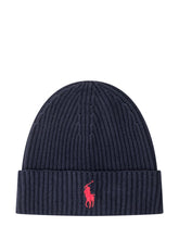 Polo Ralph Lauren Cappello Blu in Lana con Logo - Accessori Uomo | Lidia Shopping