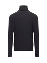 Malo Blue Lightweight Wool Turtleneck Sweater - Collezione Happy Birthday | Lidia Shopping