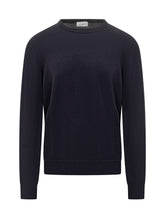 Malo Blue Cashmere Crew Neck Sweater - Collezione Happy Birthday | Lidia Shopping