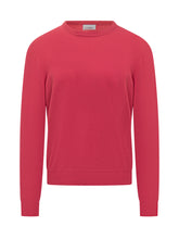 Malo Raspberry Pink Cashmere Crewneck Sweater - Collezione Happy Birthday | Lidia Shopping
