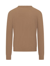 Malo Camel Cashmere Crewneck Sweater - Collezione Happy Birthday | Lidia Shopping